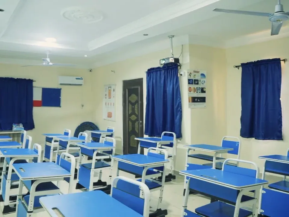 Inside the classroom