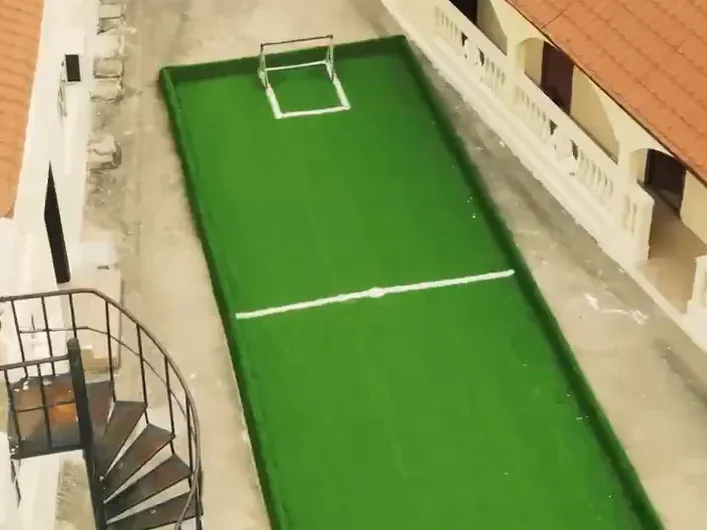 School sports area